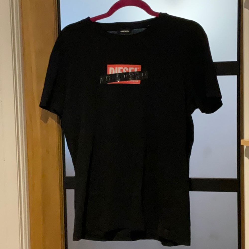 Diesel Black Short Sleeve Tee